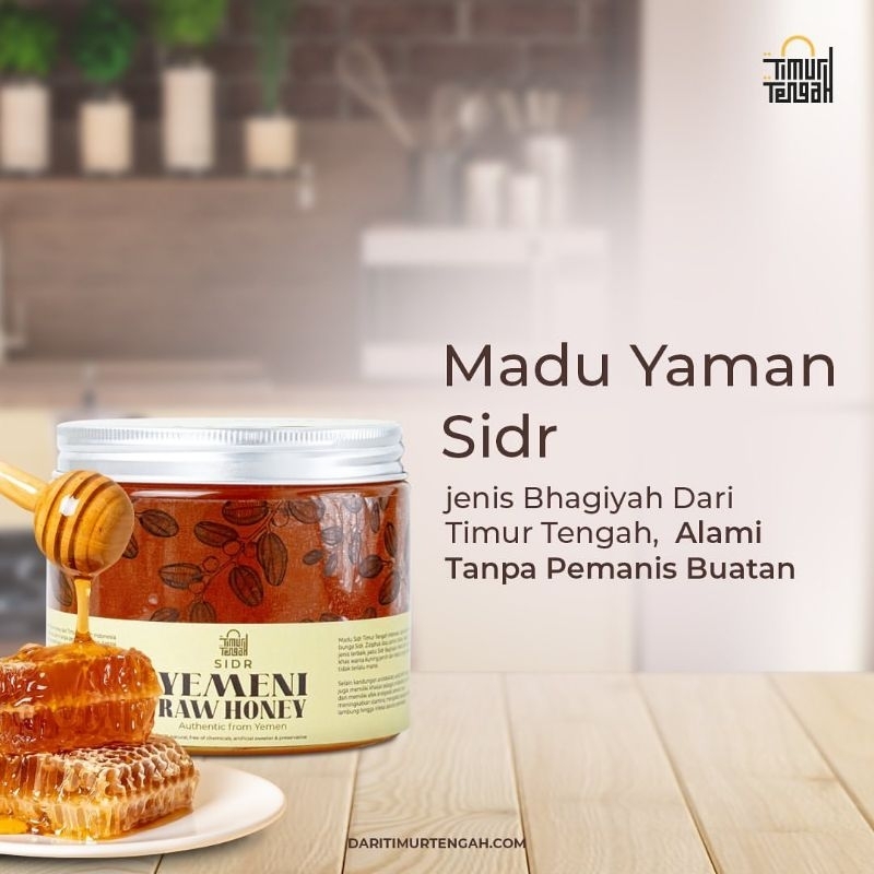 

Madu Yemeni / Yaman Timur Tengah / Sidr / Sumroh / Mara'i / Marai Safiya