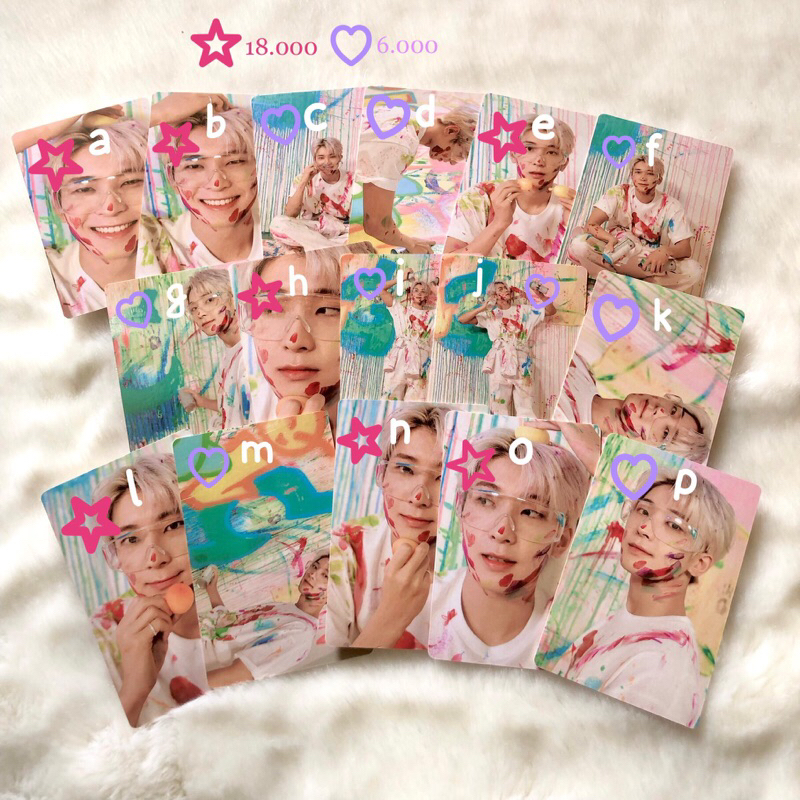 ready stock pc booklet fts face the sun carat ver wonwoo