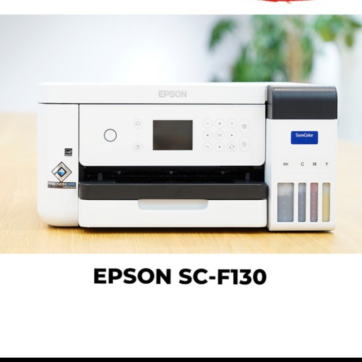 Printer Sublim Epson SC F-130 Dye-Sublimation SCF130 SC-F130
