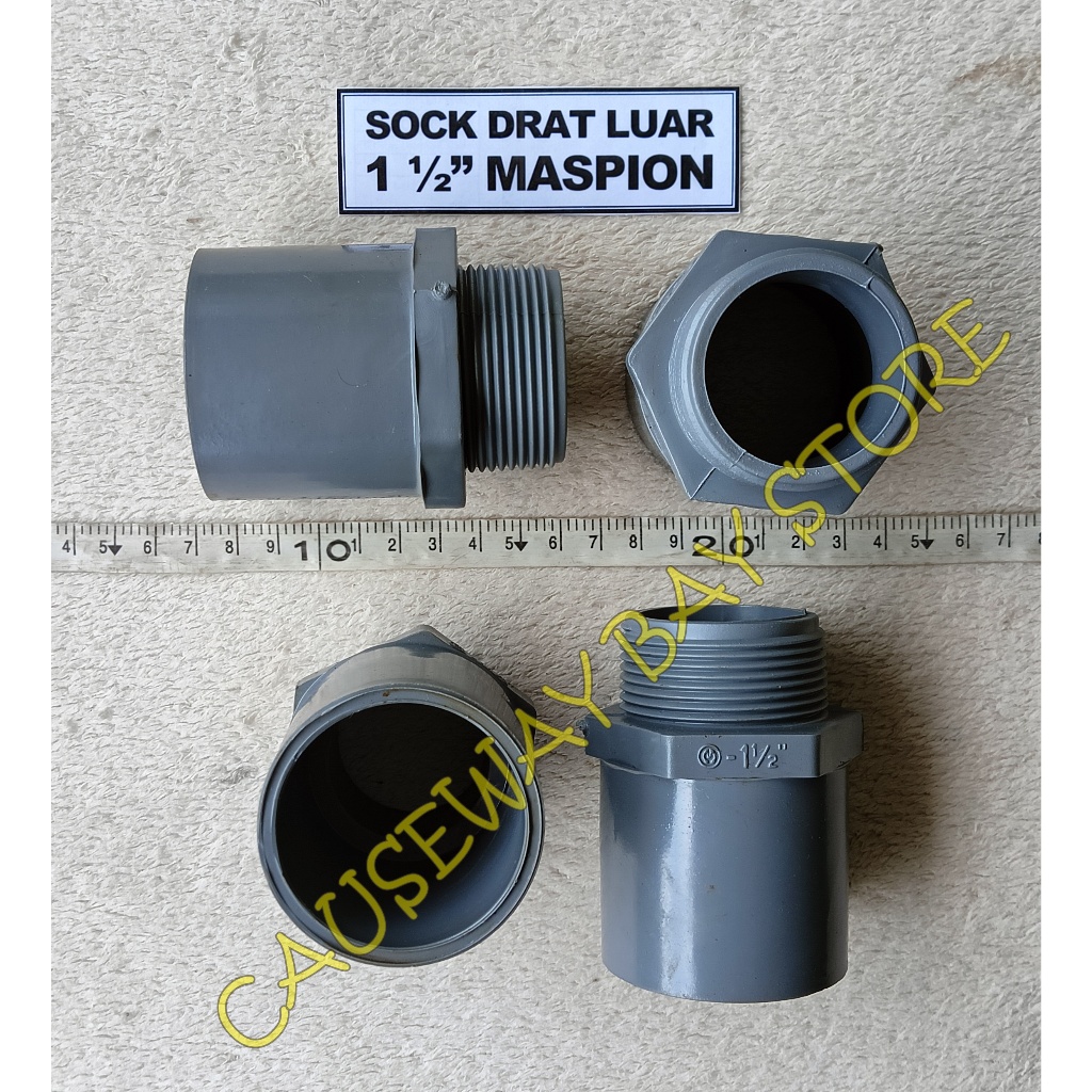 SOCK DRAT LUAR 1.5 INCH MASPION
