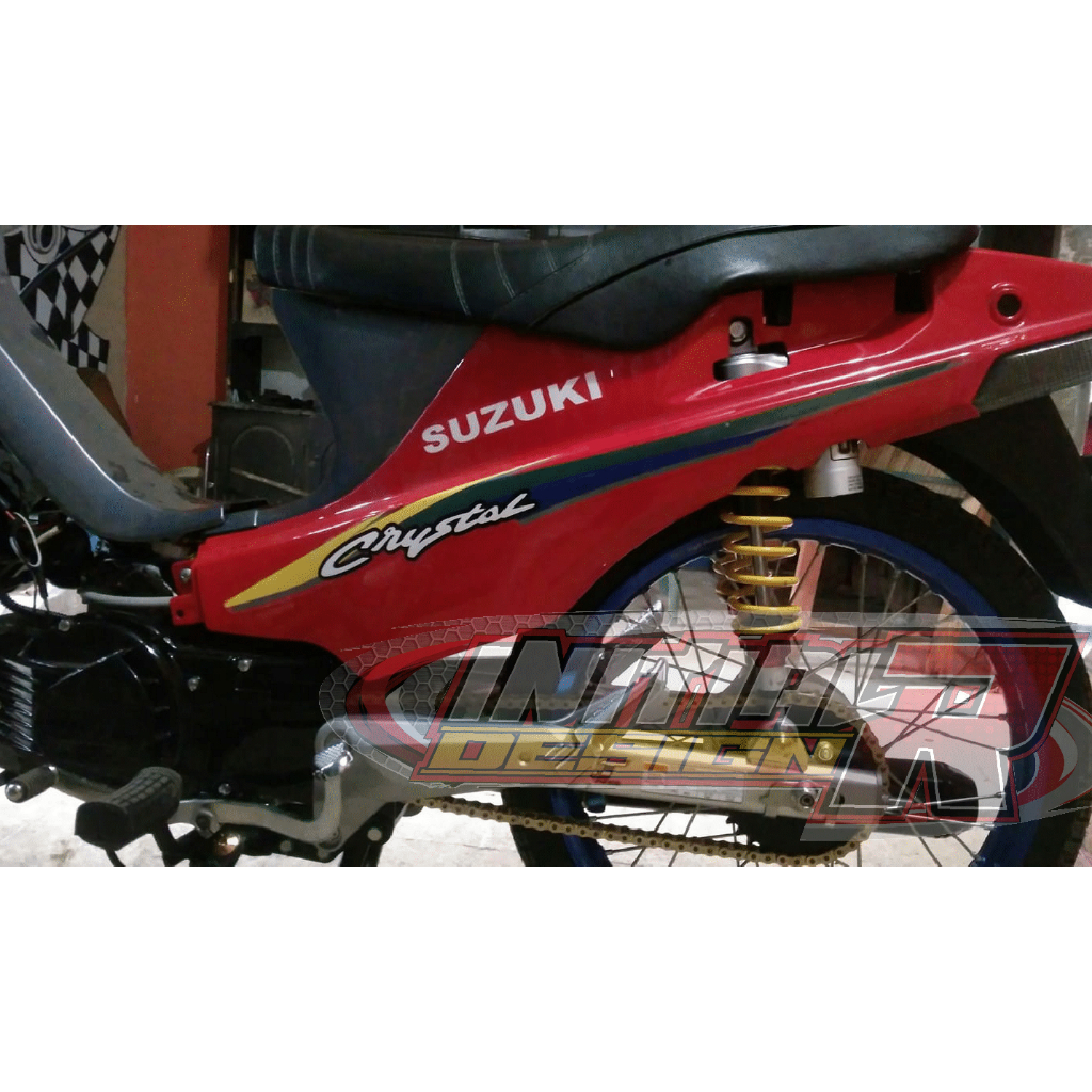 Striping suzuki crystal Thailand tahun 1994 custom