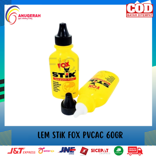 

FOX LEM STIK PVCAC 60 GRM (PCS)