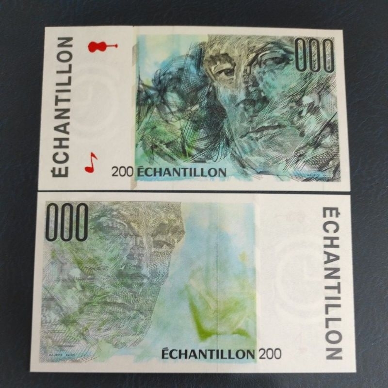 Testnote France Maurice Ravel 200 Echantillon