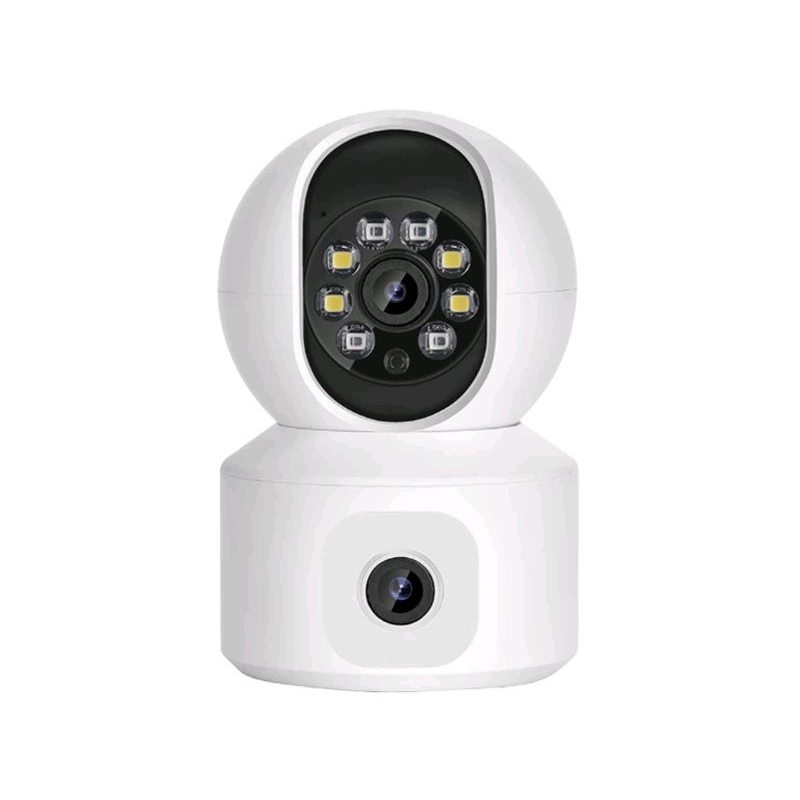 Cctv camera V380 jernih Dual camera Fokus &amp; Putar 8mp 1080 Motion Detection Hasil rekaman jernih Camera cctv