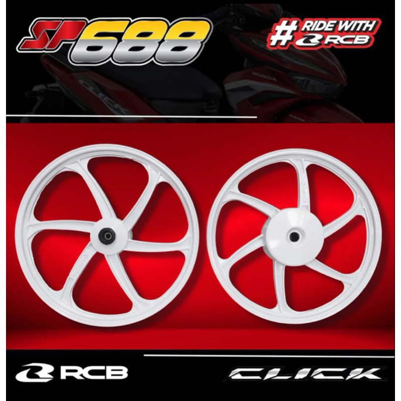 Velg RCB SP 688 Palang 6 Ring 17 Vario 125 Vario 150 Vario 160 Velg Racing Rim RCB Racing boy Ring 1
