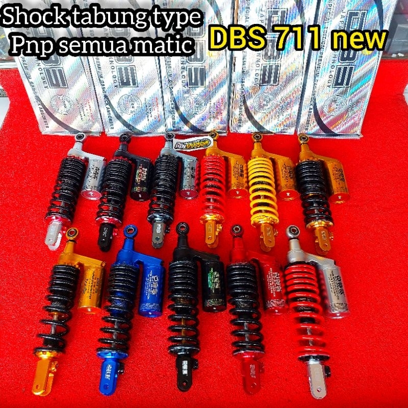 shock tabung type DBS 711 matic mio, beat, vario, scoopy, fino