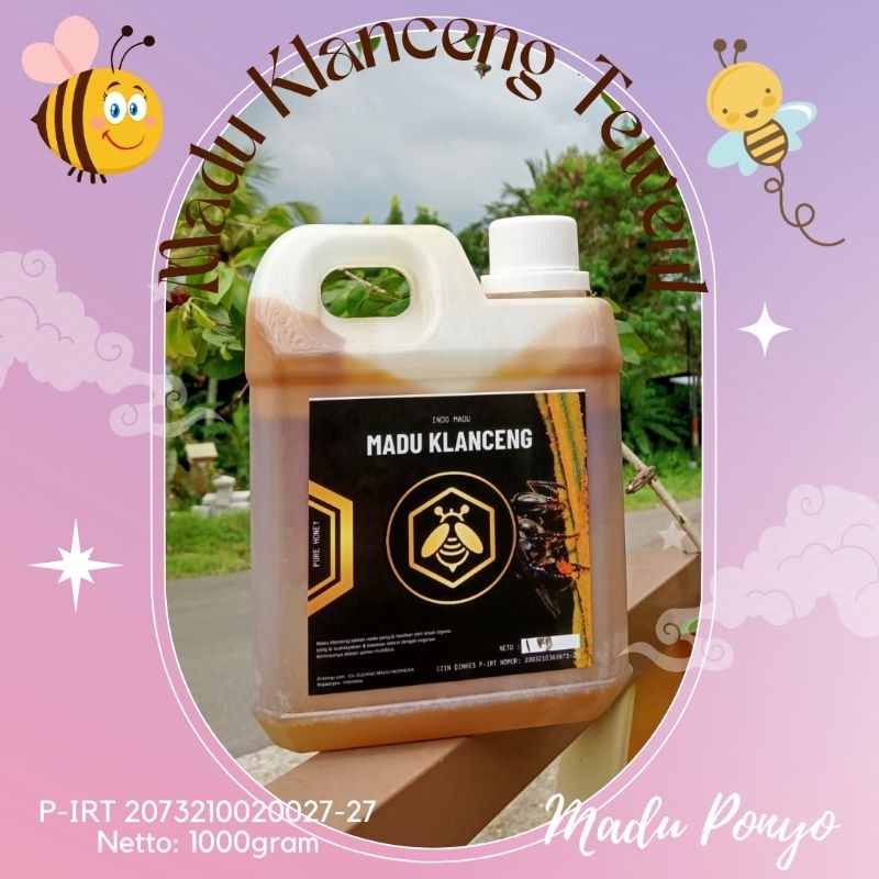

Madu klanceng/kelulut/teweul trigona isi 1kg by madu ponyo honey