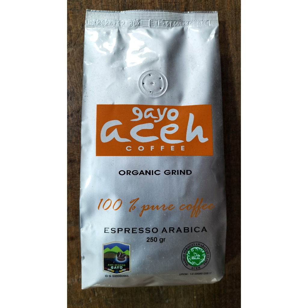 

Kopi Arabica Gayo Espresso 250 Gr