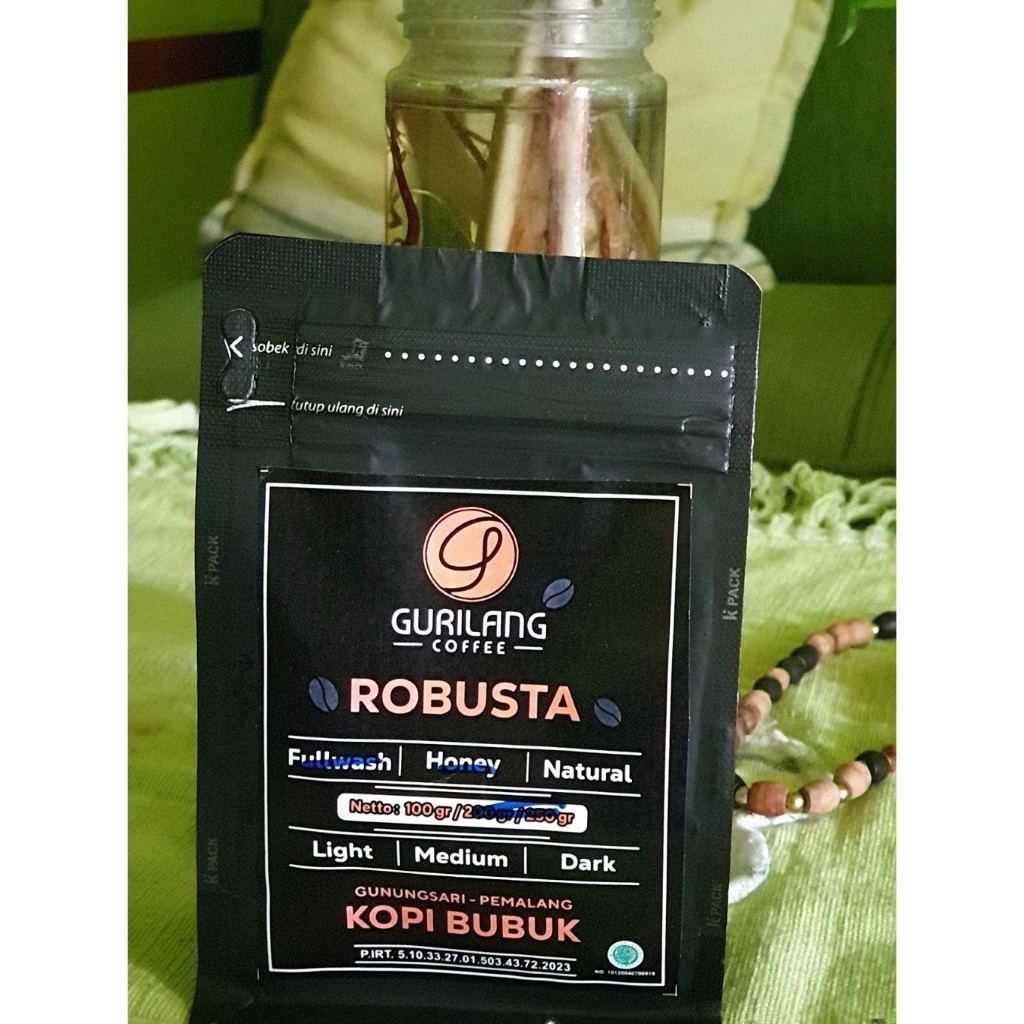 

KOPI ROBUSTA GURILANG 100% KOPI ASLI