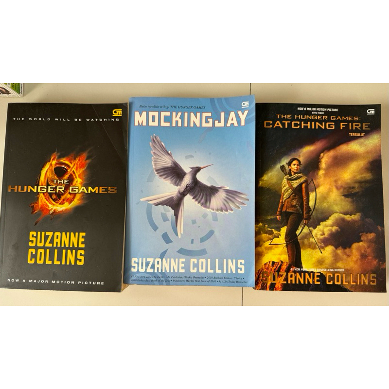 The Hunger Games Trilogy Novel (Indonesia)