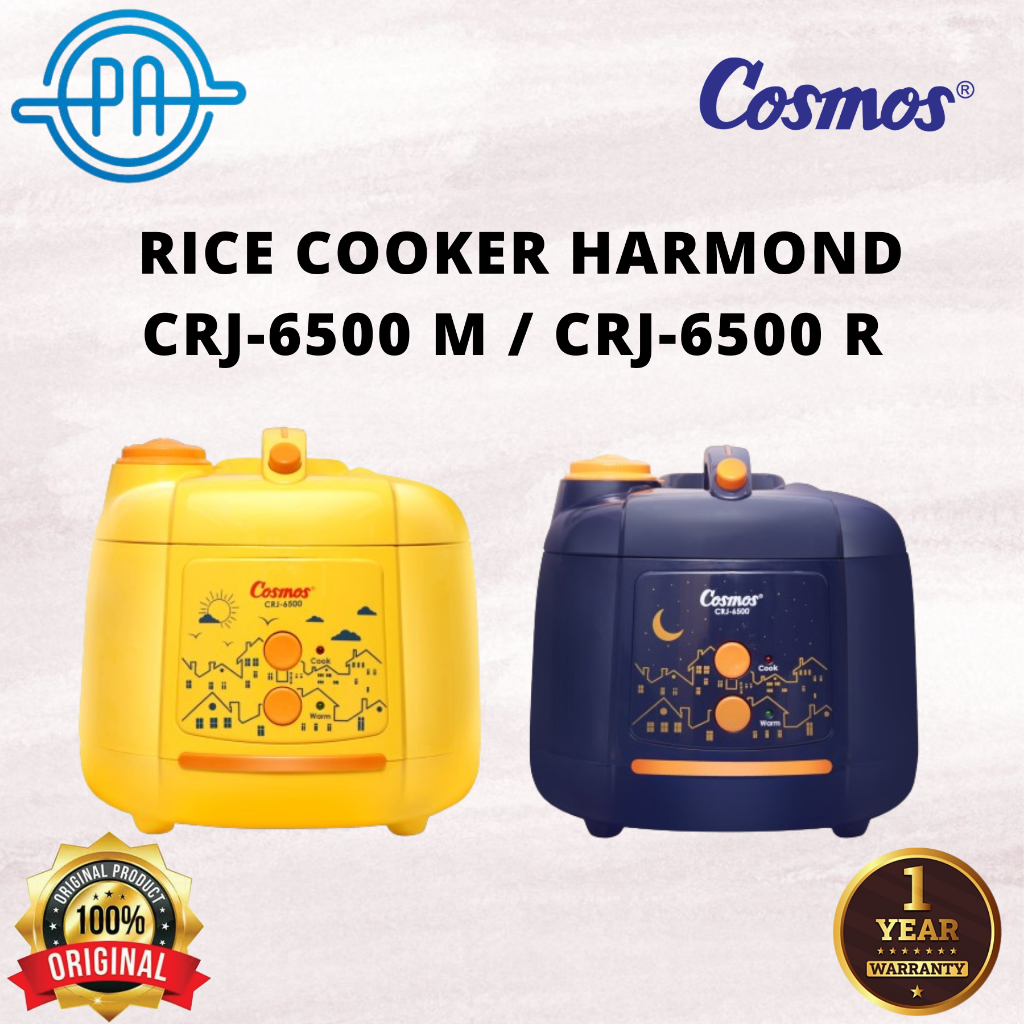MEGICCOM COSMOS CRJ 6500 M / CRJ 6500 R RICE COOKER HARMOND CRJ6500