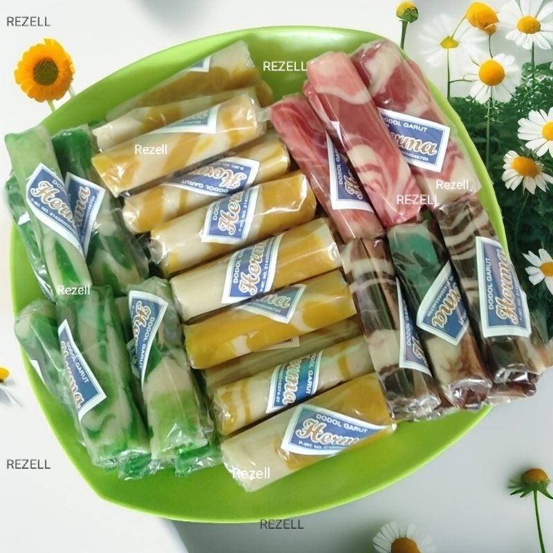 

dodol garut zebra warna warni kemasan 500 grm original termurah makanan terlaris picnic