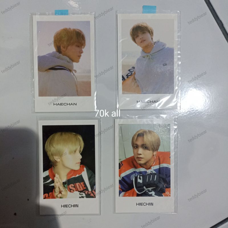 WTS PHOTOCARD PC HAECHAN POLAROID FROM HOME 90'S KIHNO WE BOOM THE DREAM PUNCH RIDIN RELOAD NCT DREA
