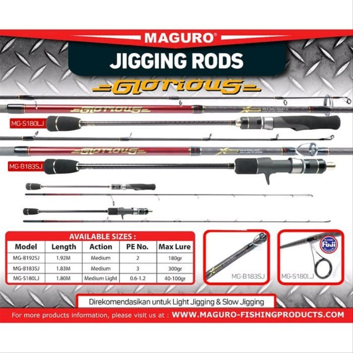 Rod OH / OVERHEAD MAGURO GLORIOUS ULTIMATE JIGGING