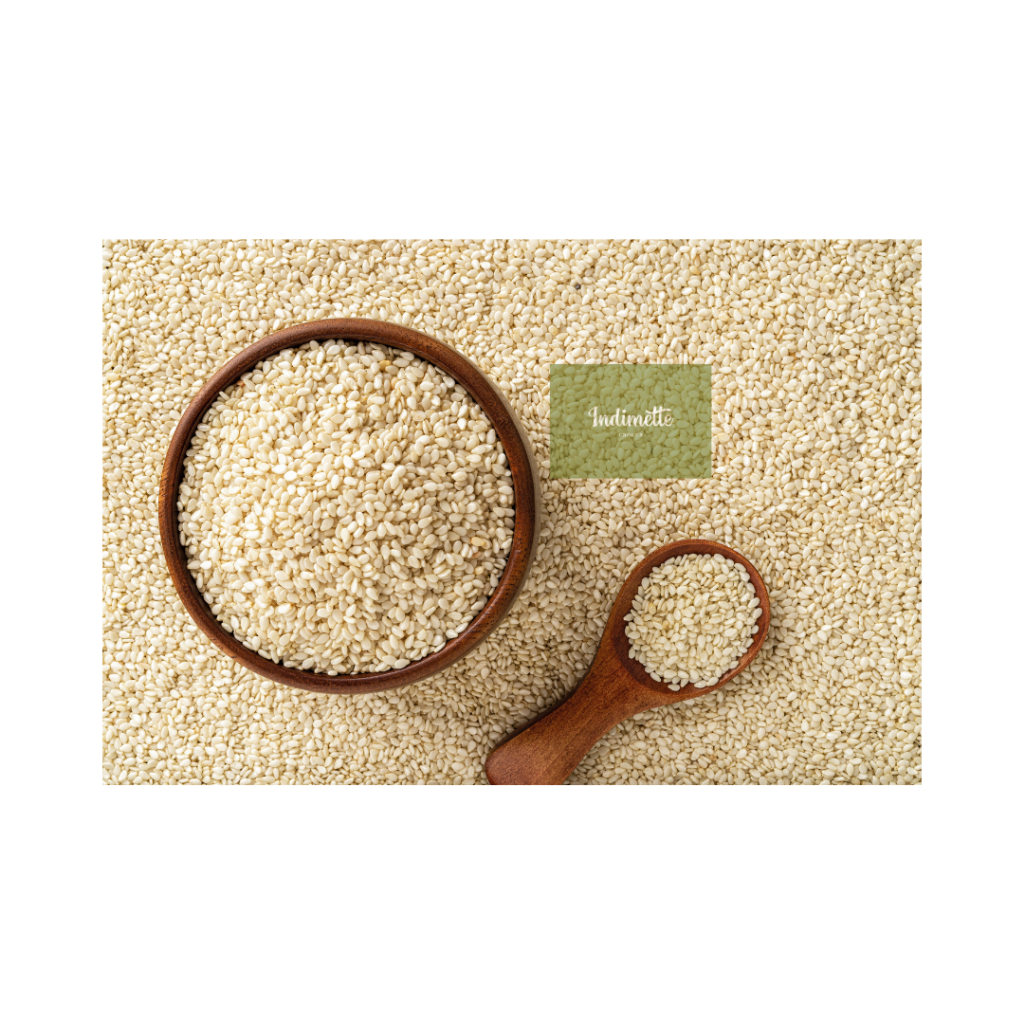 

Biji Wijen Putih 100 gram I white sesame seeds 100 gram