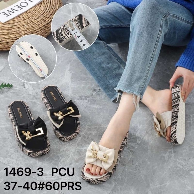 SANDAL SLOP PITA WEDGES/BALANCE 1469-3