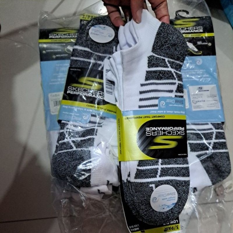 kaos kaki skechers low cut kaos kaki pria