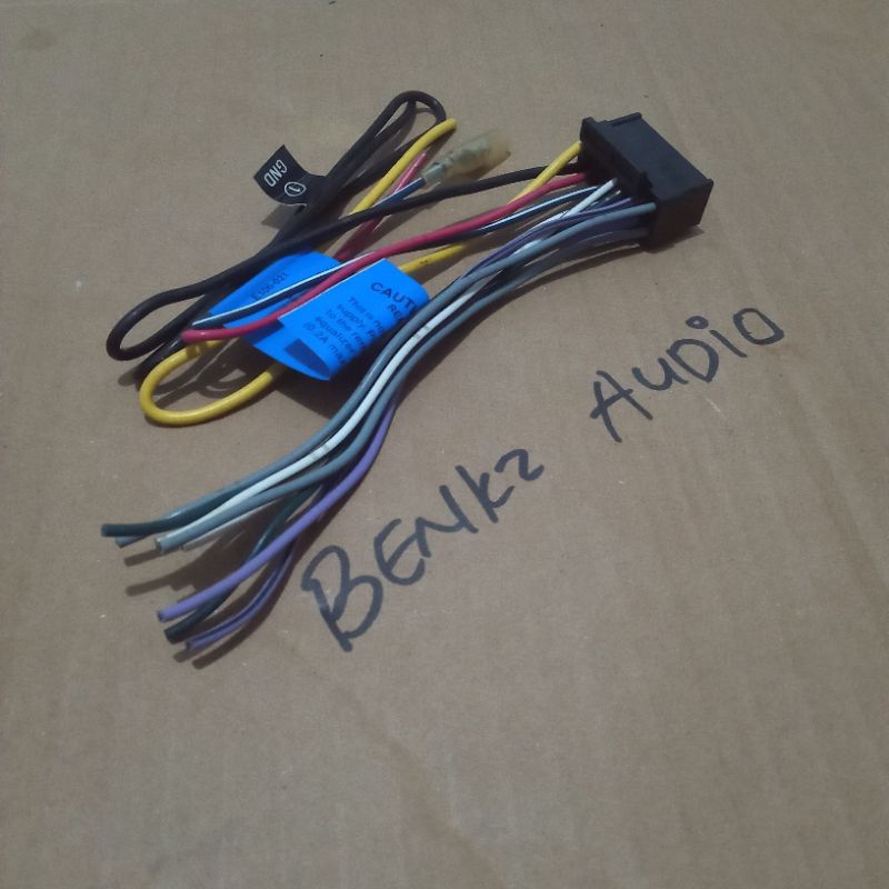 Soket head unit tape mobil JVC lama original