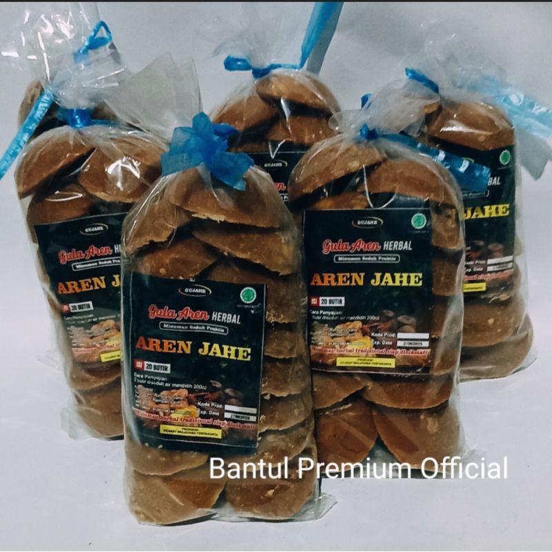 

Gula Aren Jahe Kemasan 500 Gram / Wedang Gula Jawa Aren / Minuman Herbal Tradisional Alami Khas Bantul Jogja