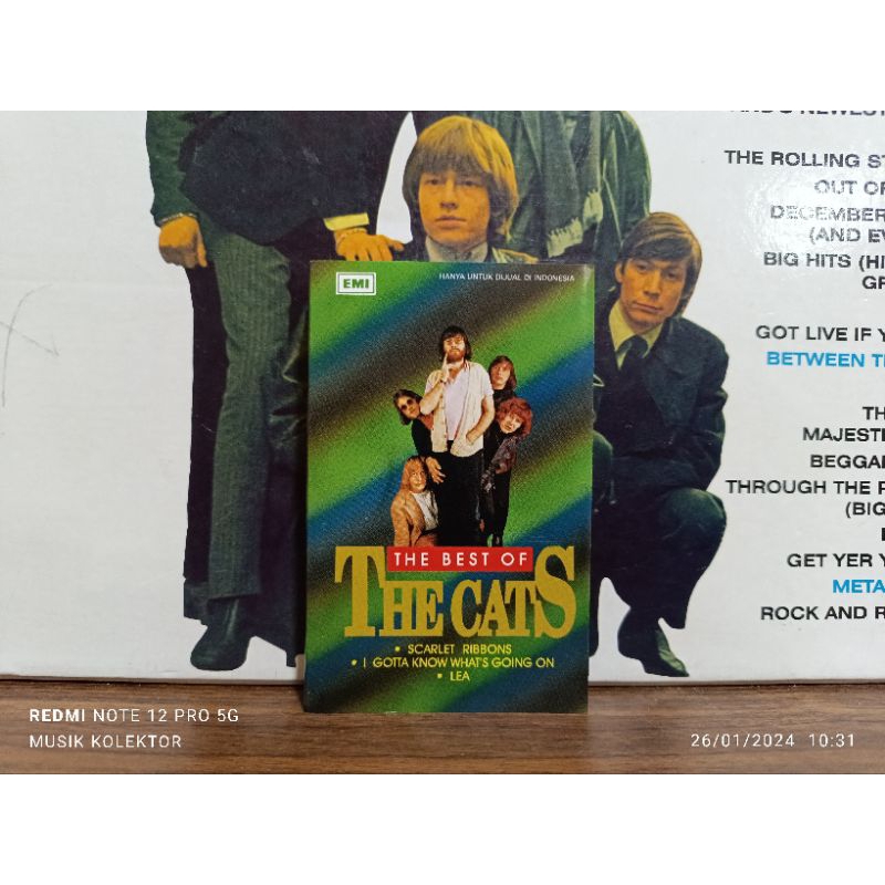 Kaset Pita : TH𝔼 BEST OF THE CATS.