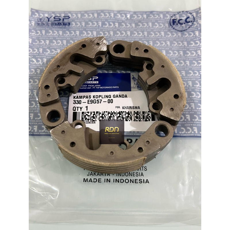 Kampas Ganda Karisma KPH Original FCC