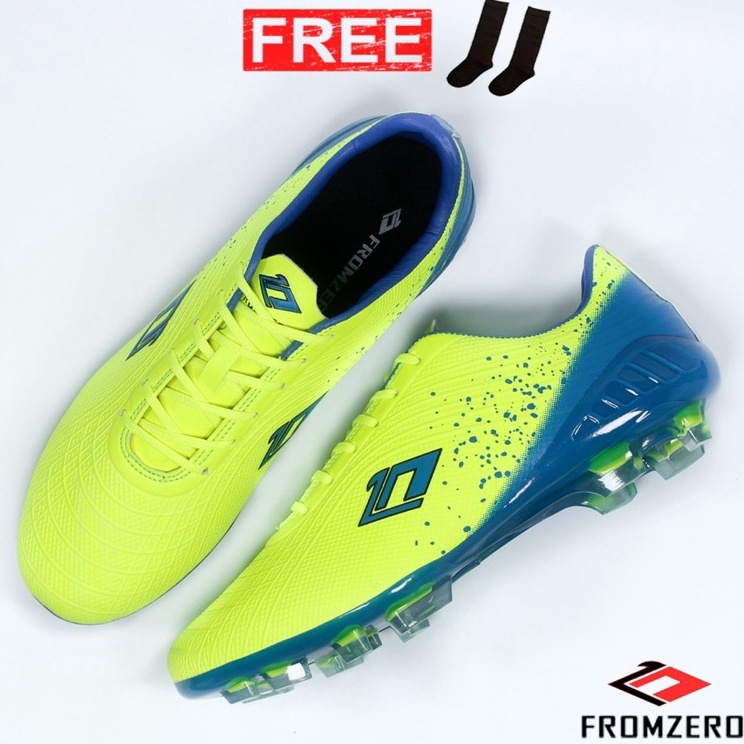 Borong Irit  Fromzero  Sepatu Bola Fromzero Starkia FG Stabilo Blue In Original