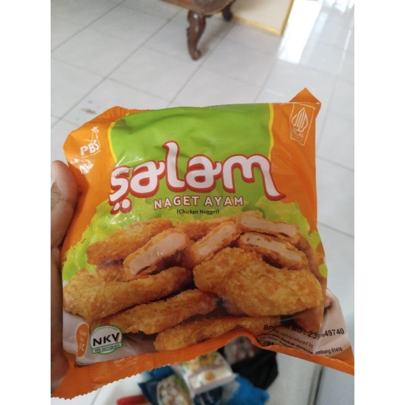 

nugget ayam merk salam 250g