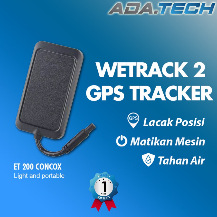 Terbaik Concox Gps Tracker Wetrack 2 ET2 Original Mobil Motor Anti Maling