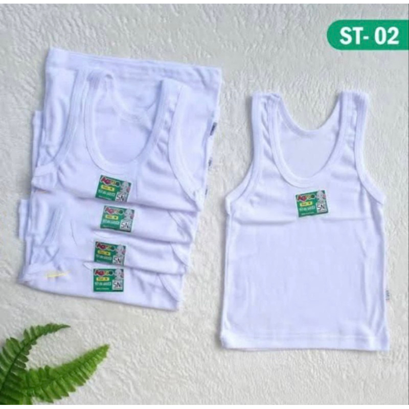 KAOS DALAM AGREE KIDS/KAUS SINGLET AGREE/ SINGLET ANAK UNISEX PEREMPUAN LAKI-LAKI | KUTANG ANAK | SI