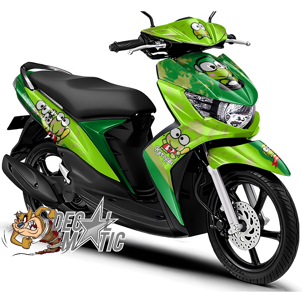Decal Full Body Mio Soul | Full Body Stiker Soul GT 125 Full Body Striping Soul GT 115 - Keroppi 1