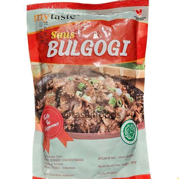 

SAOS BULGOGI MY TASTE 500 GR BULGOGI SAUCE