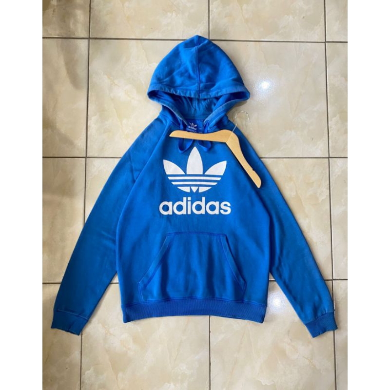 HOODIE ADIDAS TREFOIL ORIGINAL BIRU