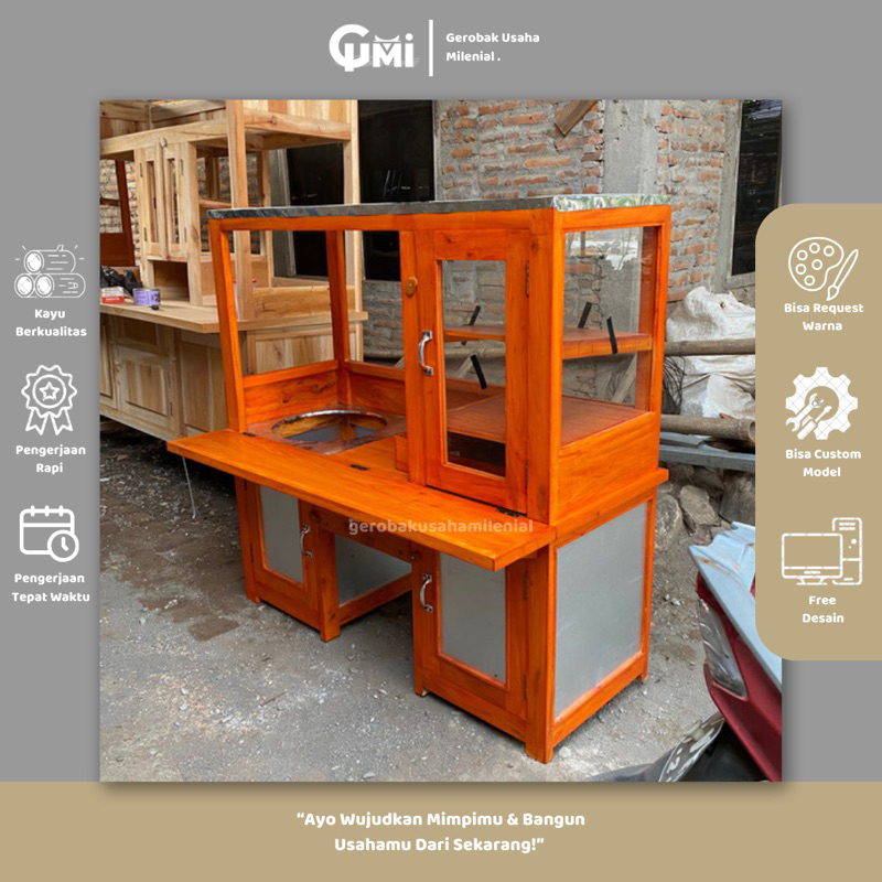 Gerobak Bakso Motor - Gerobak Motor Multifungsi Bisa Digunakan Untuk Jualan Apa Aja