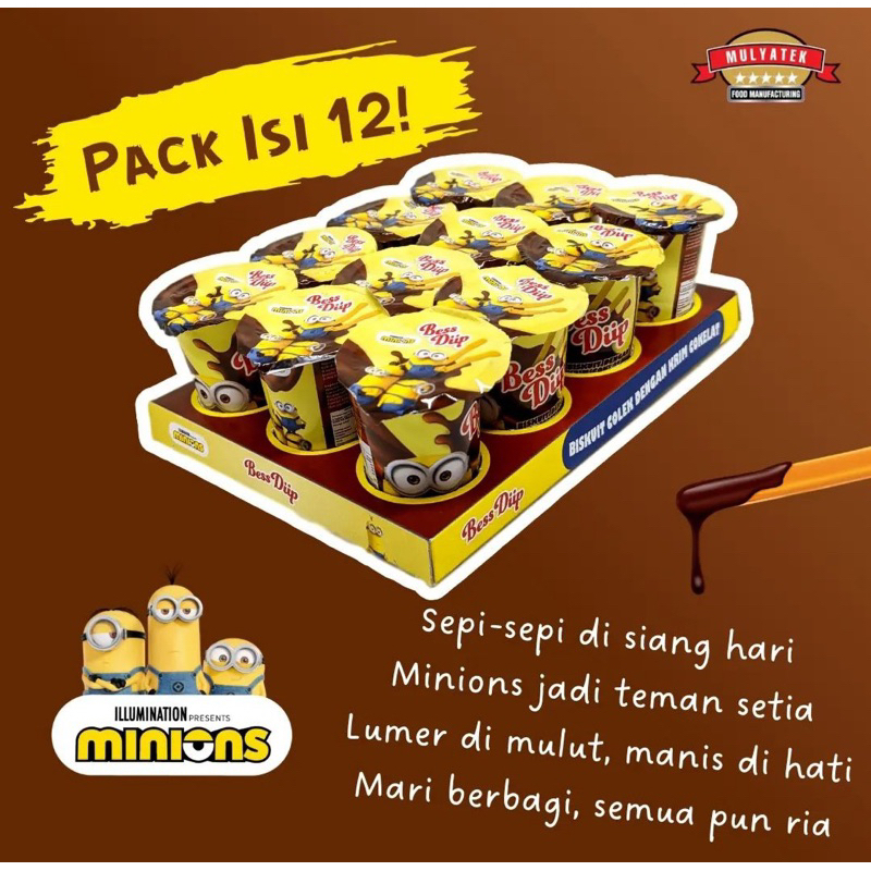 

bess diip cokelat mini nyamnyam karakter pack