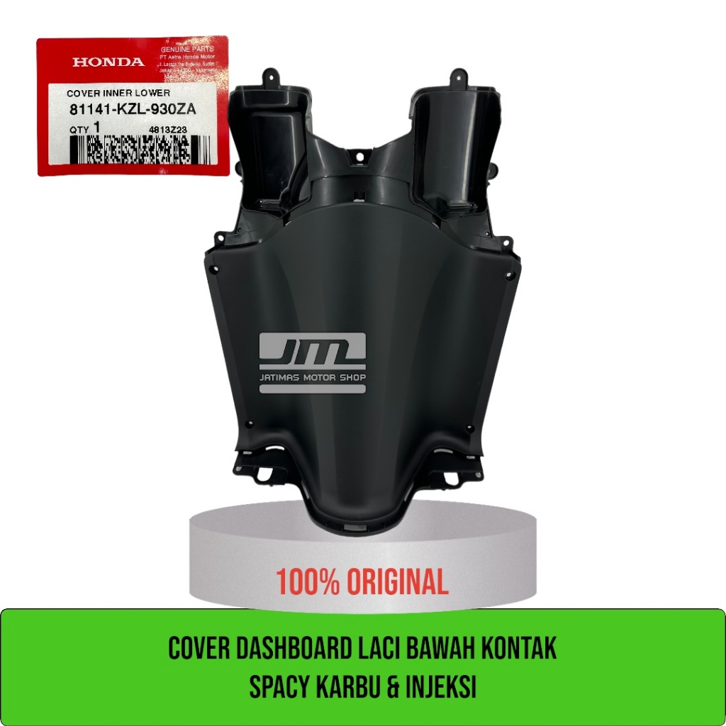 Cover dasboard laci bawah kontak spacy karbu & injeksi 81141-KZL-930ZA