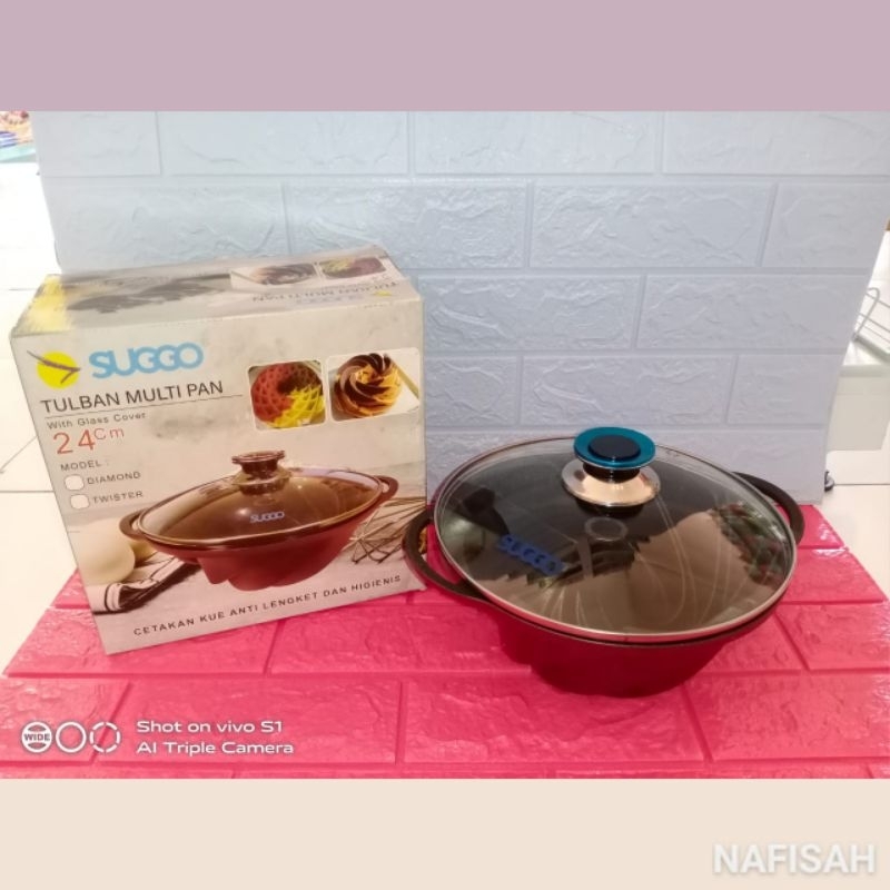 Cetakan Bolu Tulban Multipan Suggo