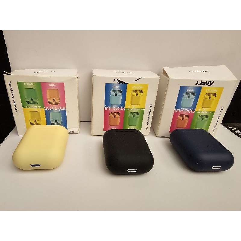 (ORIGINAL)Headset bluetooth I7S TWS Wireless/berkualitas