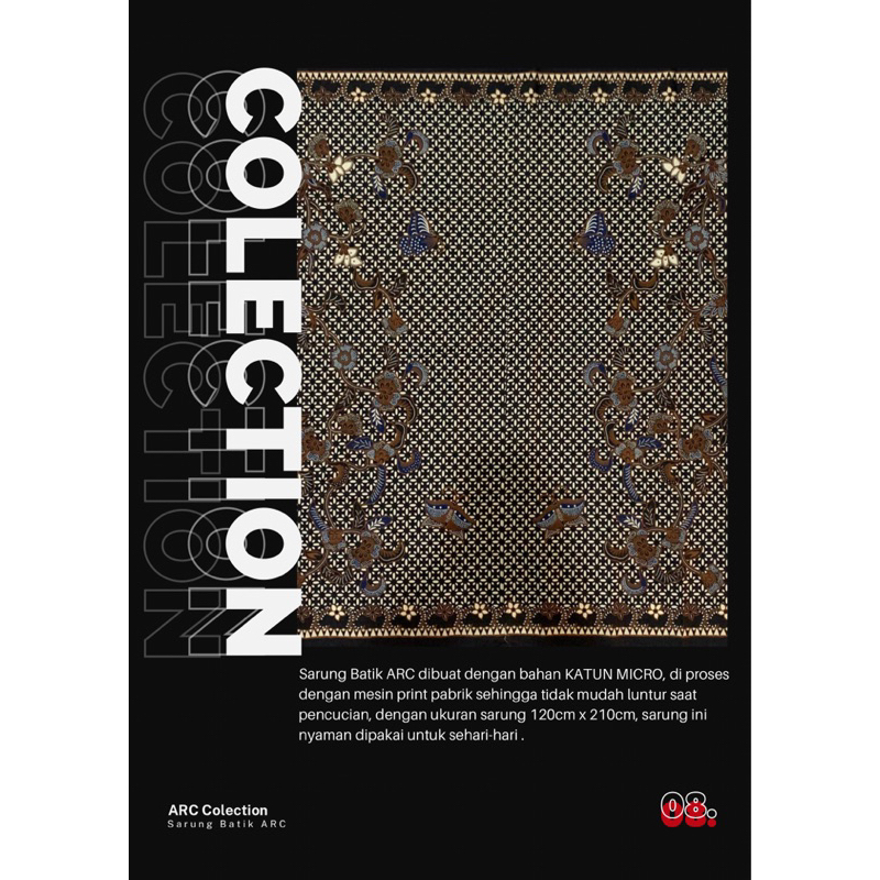 Sarung Batik ARC / Sarung Batik Gus Iqdam / Sarung Batik Santri / Sarung Batik Viral
