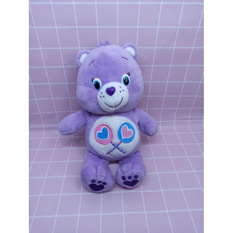 boneka carebear care bears purple candy original