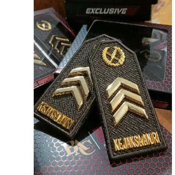 pangkat pdu kejaksaan Ri tu 2c logam bordir excited mewah