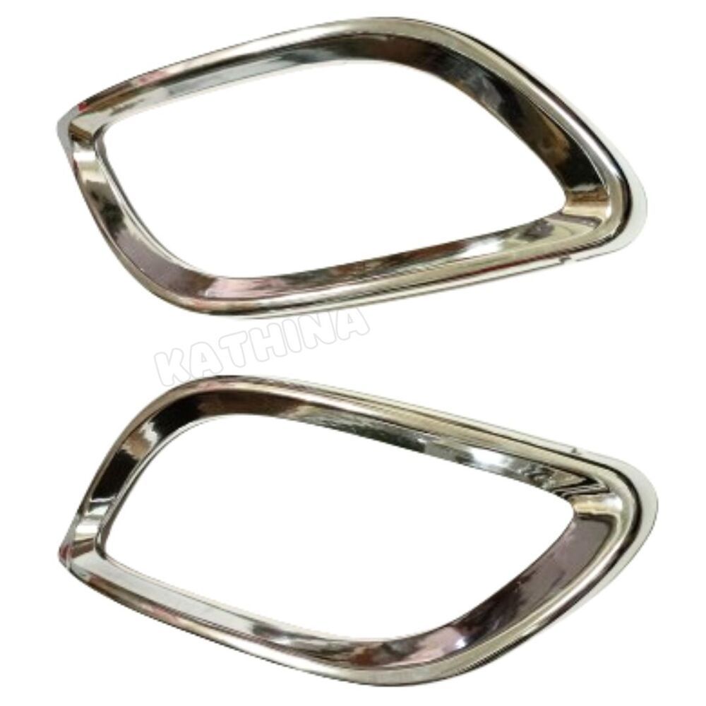 Cover Garnis Ring Foglamp Mobil Toyota Yaris 2012 Fog Lamp Chrome