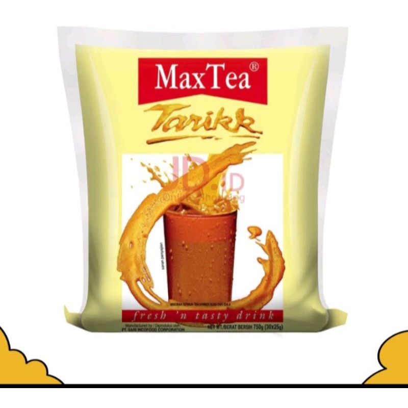 

Max Tea Teh Tarik Renceng Isi 10