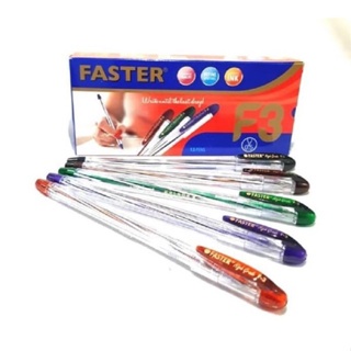 

( 1 BIJI ) Pulpen/Bolpen/Ballpoint/Ballpen/Bolpoint Faster F3 0.5