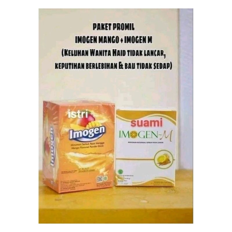 PAKET PROMIL IMOGEN 5 SASET IMOGEN M + 5 SASET IMOGEN MANGGA