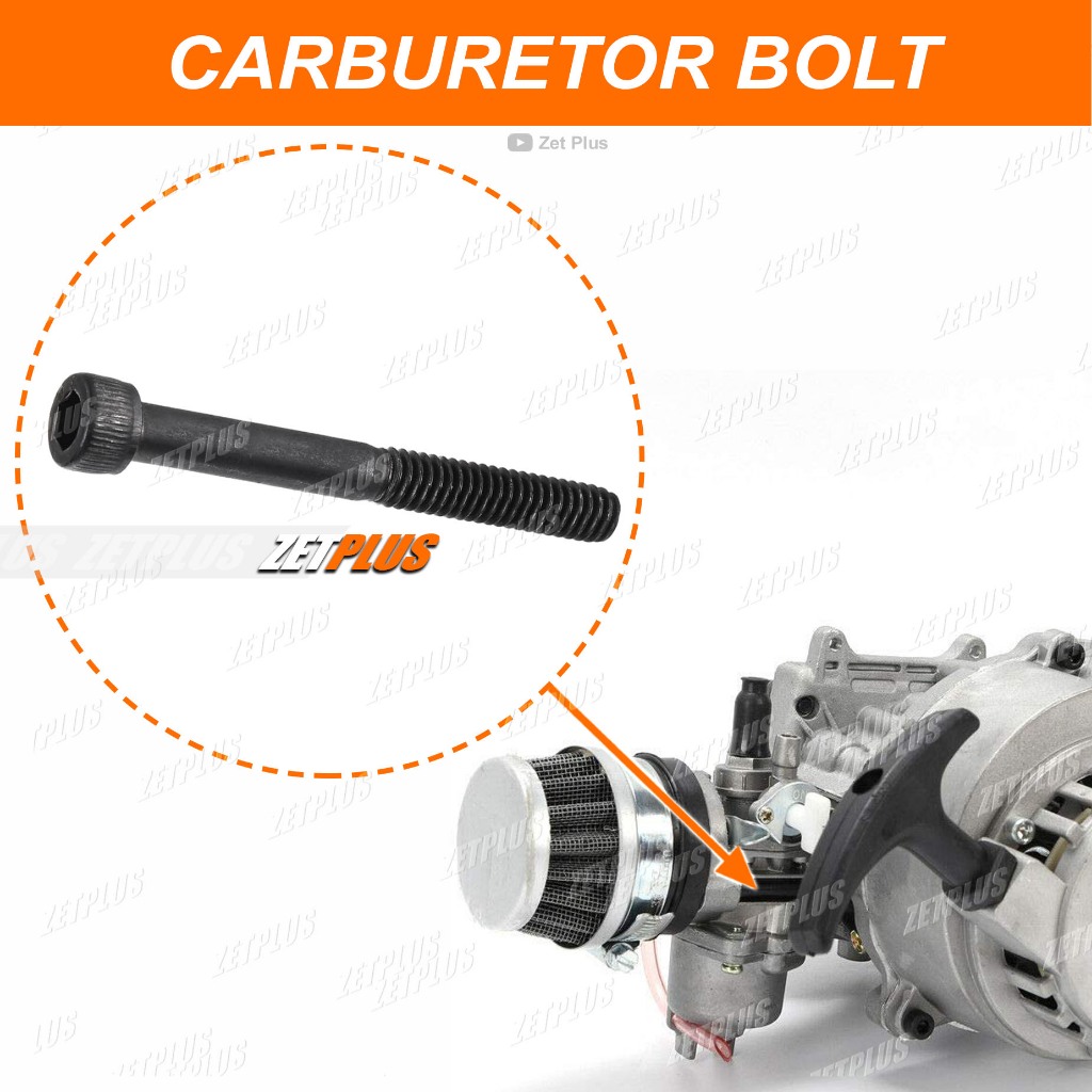 BAUT KARBURATOR MESIN 50cc / baud L blok mesin karbu mini trail atv GP minibikes motor mini 2 tak