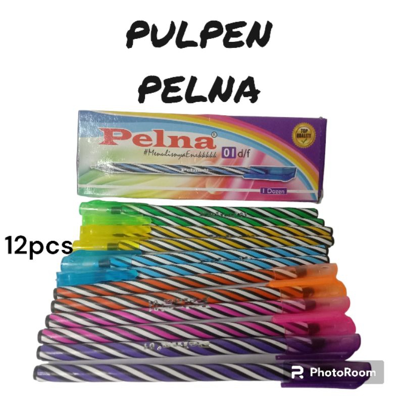 

PULPEN PELNA ISI 12PCS / PENA /BOLLPOINT