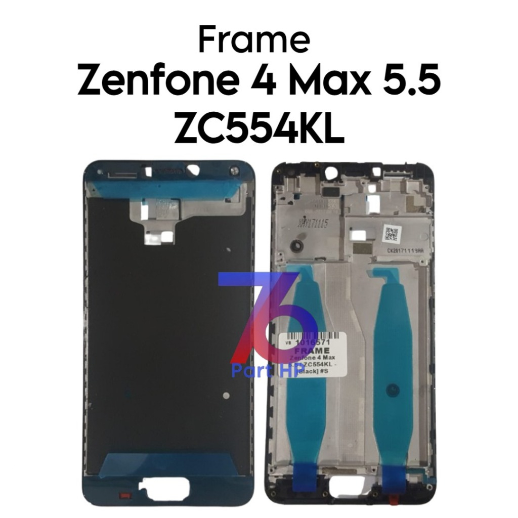 Frame Tulang Tengah Zenfone 4 Max 5.5 ZC554KL / X00ID / X00IS / X00HDA / ZC554KL - Dudukan Mesin & L