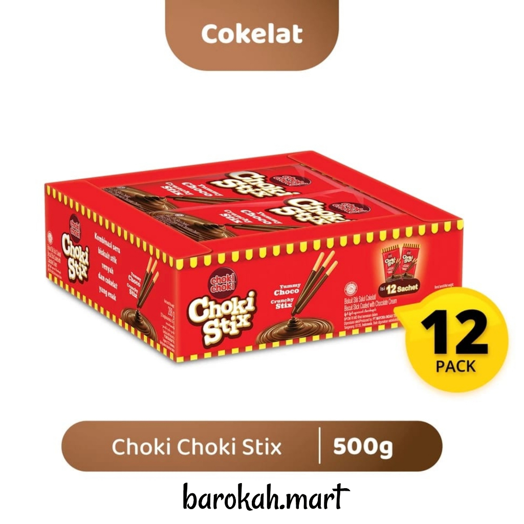 

Choki Stik Box 12 Pcs @500gram