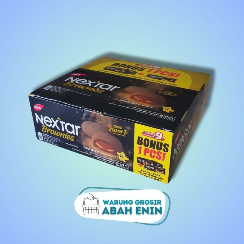 

Nextar Brownies 1 Box isi 10 Bonus 1