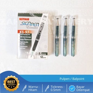 

( 1 pcs ) Pulpen / Ballpoint Kenko Sign Pen KS-97 Tip 0.5mm